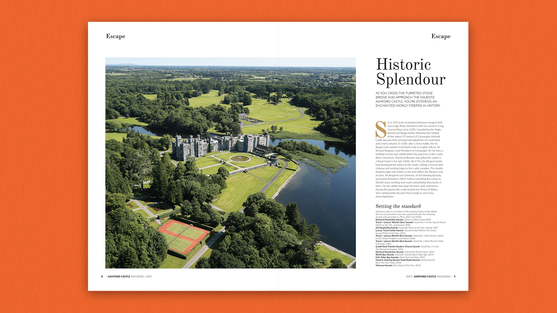 Ashford Castle 2019 - Historic Splendour Spread