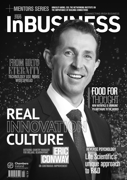 InBUSINESS Winter 2020 Grayscale Cover