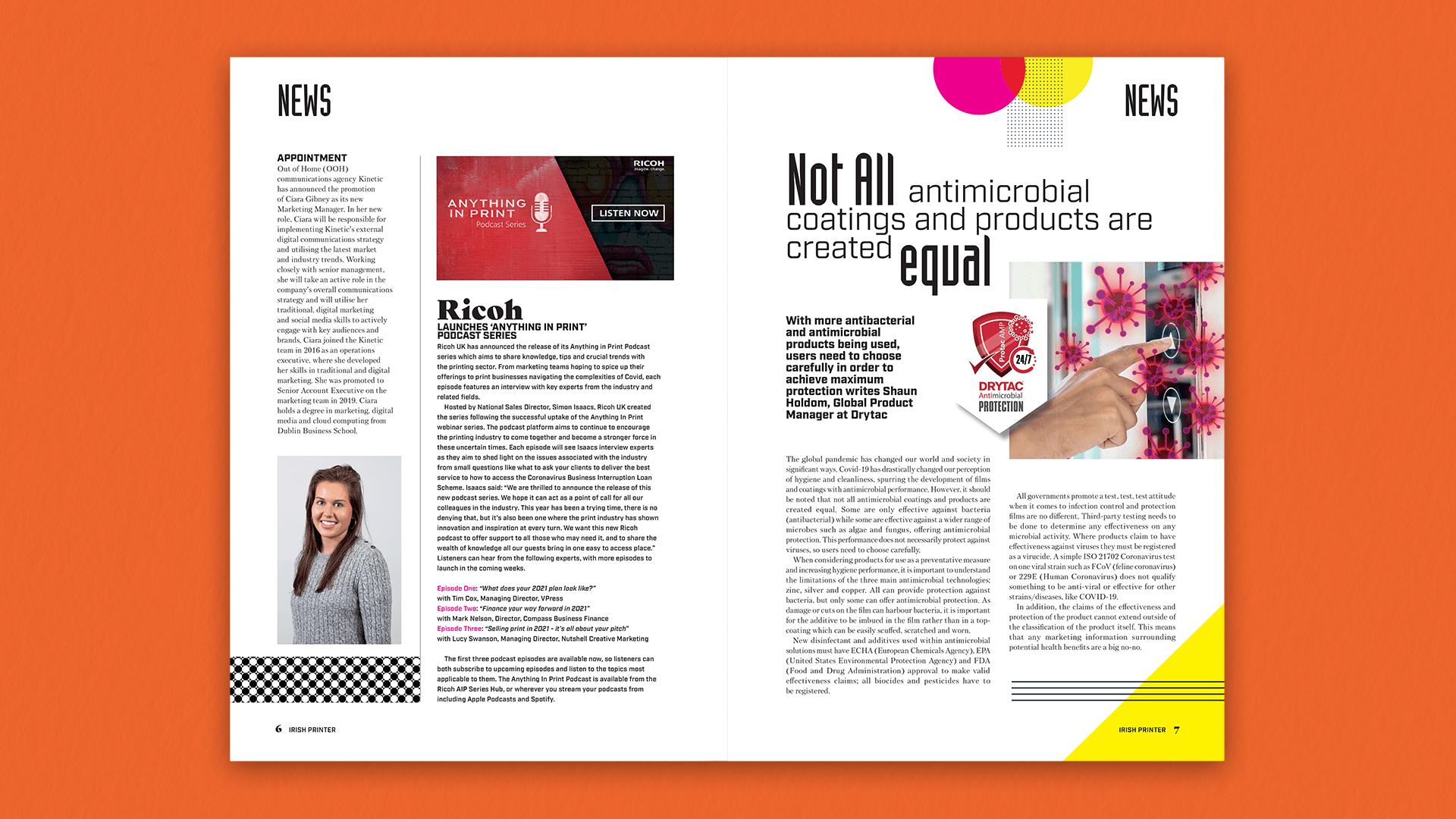 Irish Printer Issue 1 2021 - Main Spread A