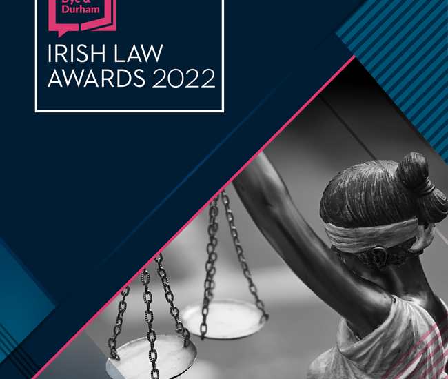 Dye & Durham Irish Law Awards 2022 - Main Image - 650 x 875